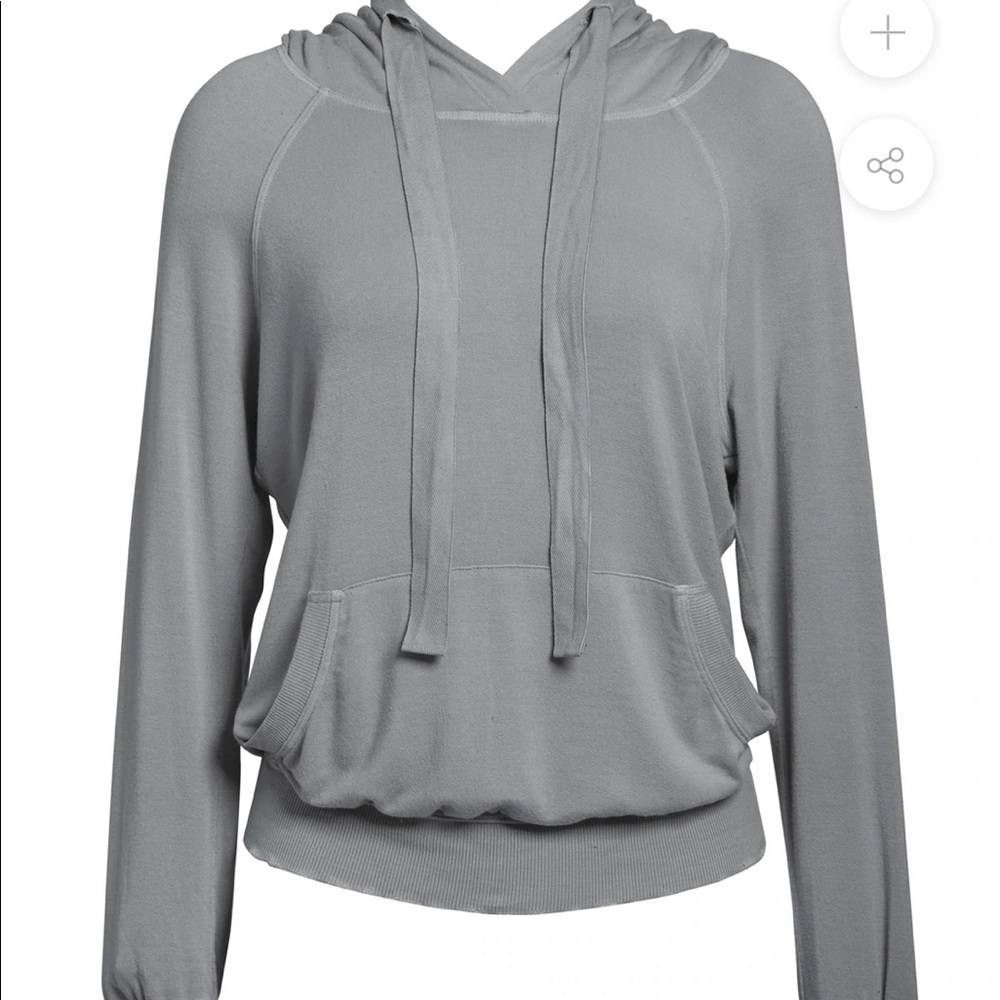 LVHR Sabina hoodie gray size small